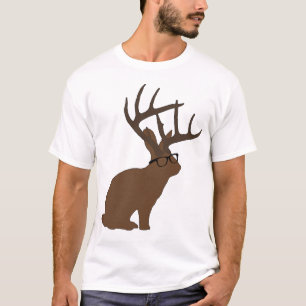jackalope with glasses T-Shirt