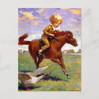 “Jackanapes” by Jessie Willcox Smith Postcard