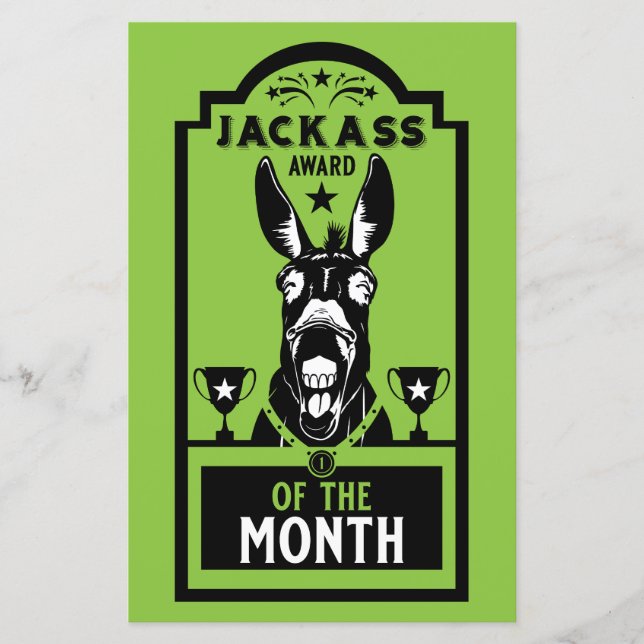 Jackass Award (Front)