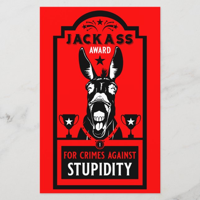 Jackass Award (Front)