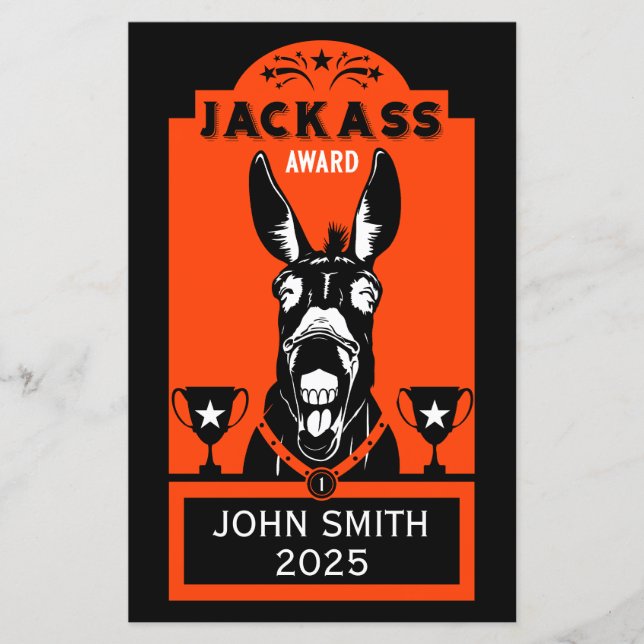 Jackass Award (Front)
