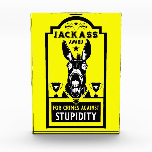 Jackass Award (Front)