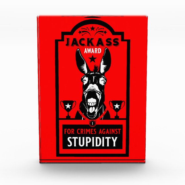 Jackass Award (Front)