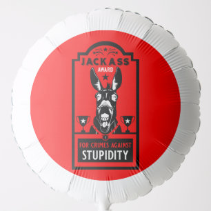 Jackass Award Balloon