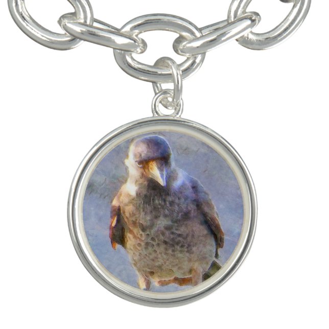 Jackdaw Watercolor Bracelet (Design)