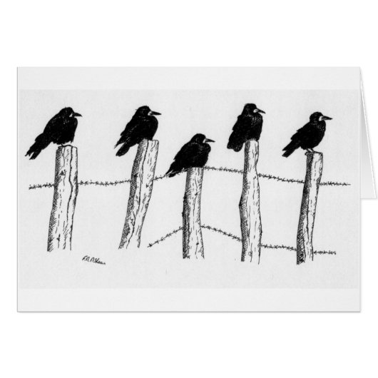 Jackdaws Cards (Front Horizontal)