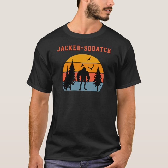 Jacked-Squatch T-Shirt (Front)