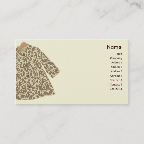 Jacket - Business Business Card Templates