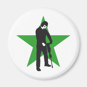 jackhammer worker magnet