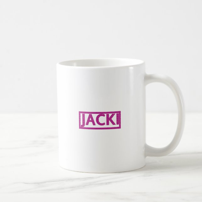 Jacki Stamp Coffee Mug (Right)