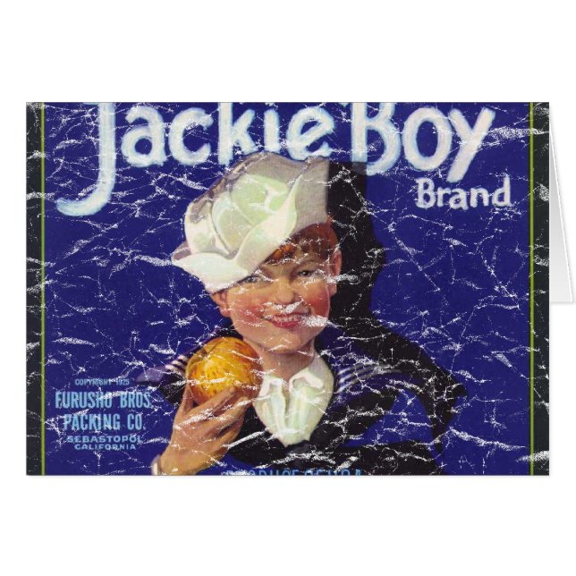 Jackie Boy - distressed Cards (Front Horizontal)