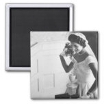 Jackie Kennedy, 1953 Magnet at Zazzle