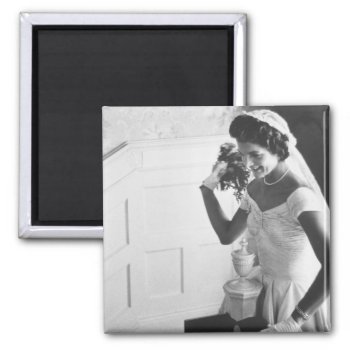 Jackie Kennedy  1953 Magnet by Photoblog at Zazzle