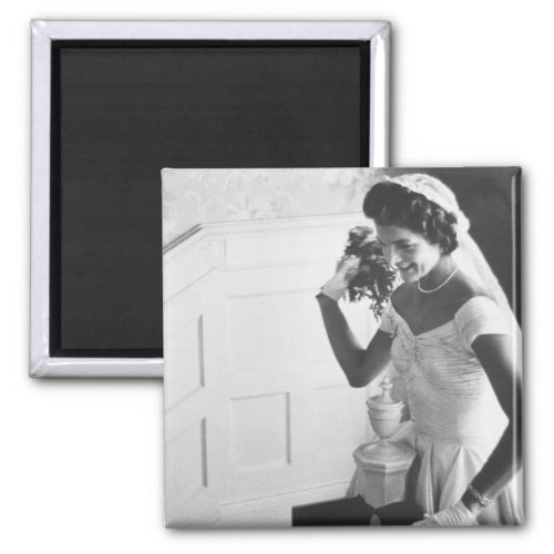 Jackie Kennedy 1953 Magnet