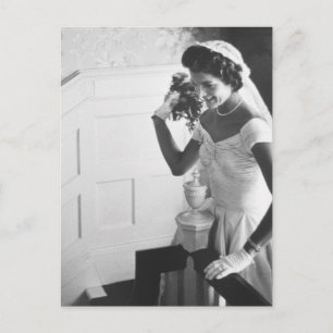 Jackie Kennedy, 1953 Postcard