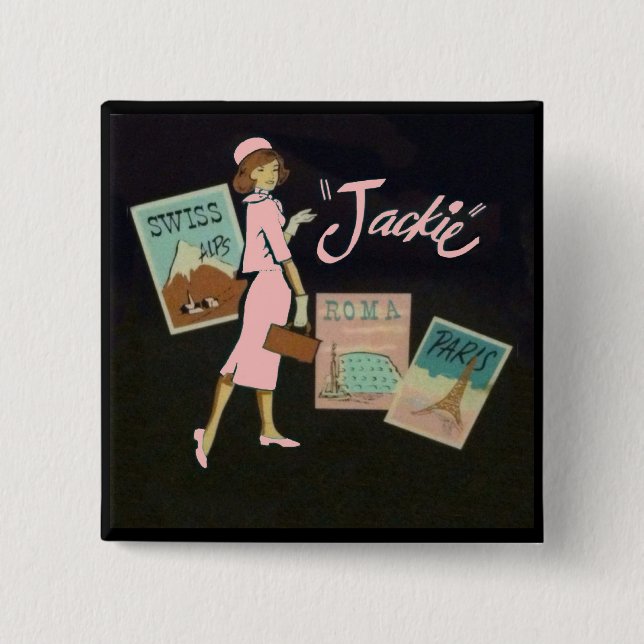 Jackie Kennedy Button (Front)