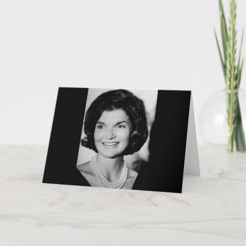 Jackie Kennedy Card