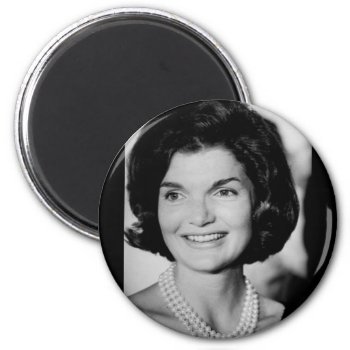 Jackie Kennedy Magnet by Incatneato at Zazzle