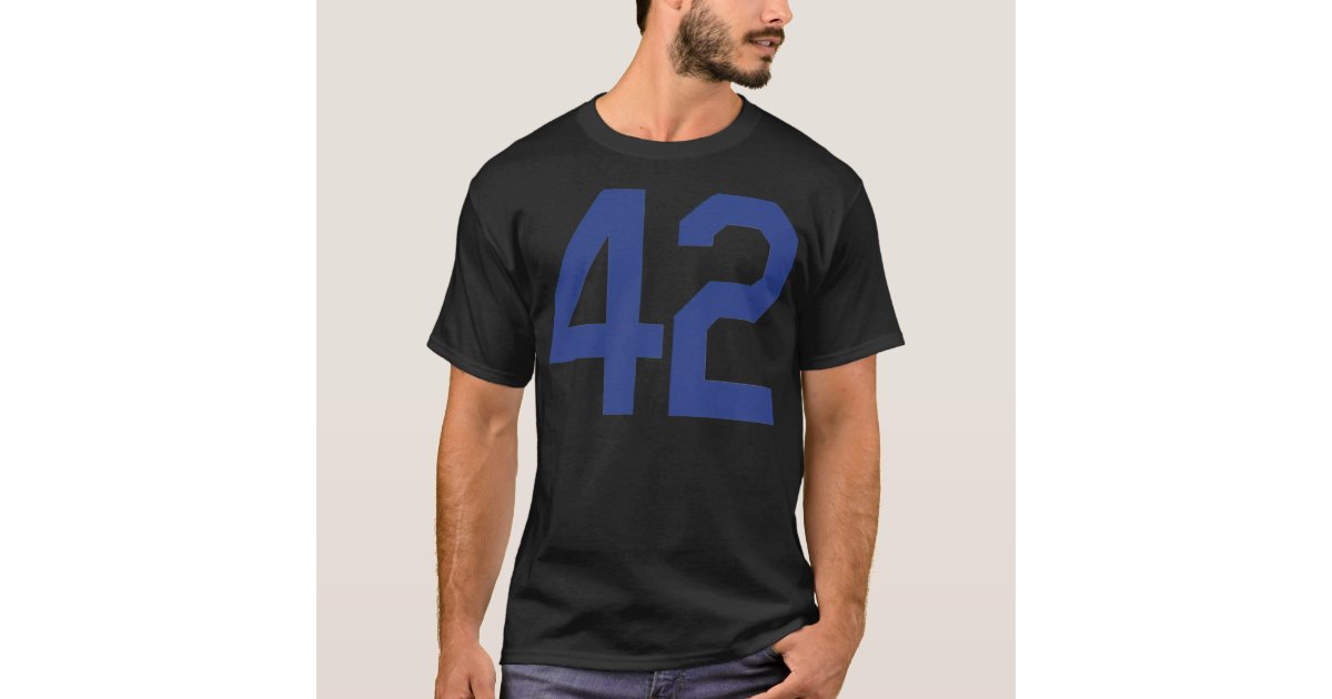 FanSwagUnltd Brooklyn 42 Baseball Tee