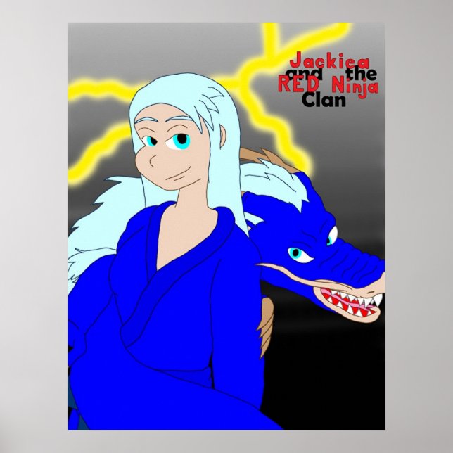 Jackiea and the RED Ninja Clan 6 Poster (Front)