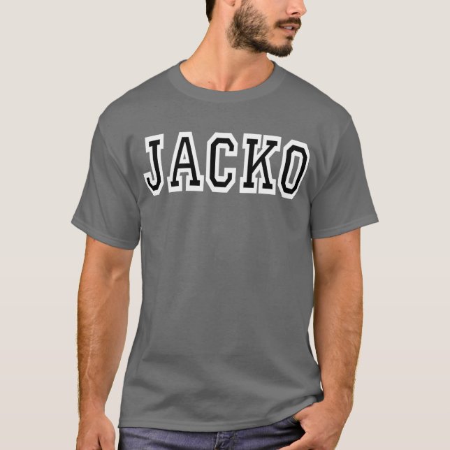 Jacko Ya Boy (dark grey) T-Shirt (Front)