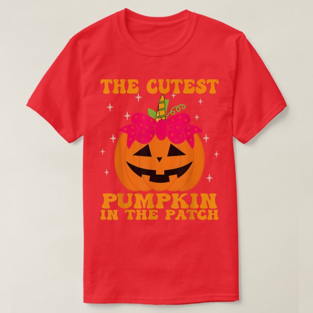 JackOLantern Halloween Pumpkin Unicorn Girl Toddle T-Shirt (Design Front)