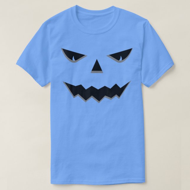 JackOLantern Pumpkin Face Halloween  T-Shirt (Design Front)