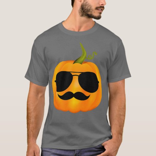 Jackolantern Pumpkin Sunglasses T_Shirt