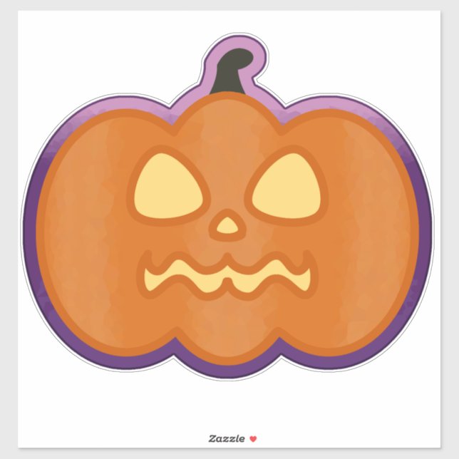 Jack'o'Lantern Sticker (Sheet)