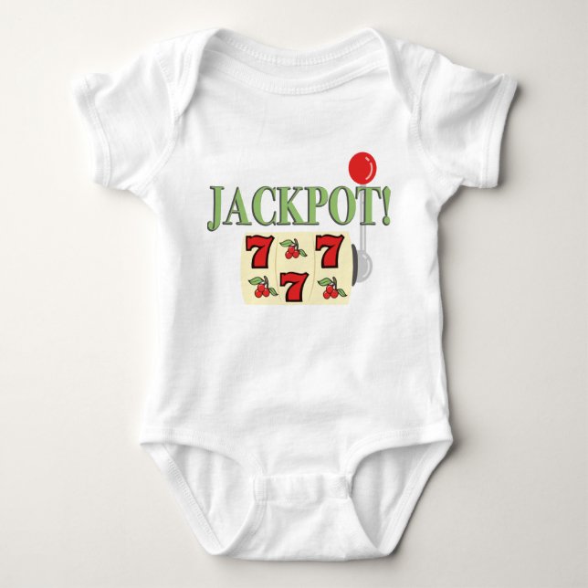 Jackpot Baby Bodysuit (Front)