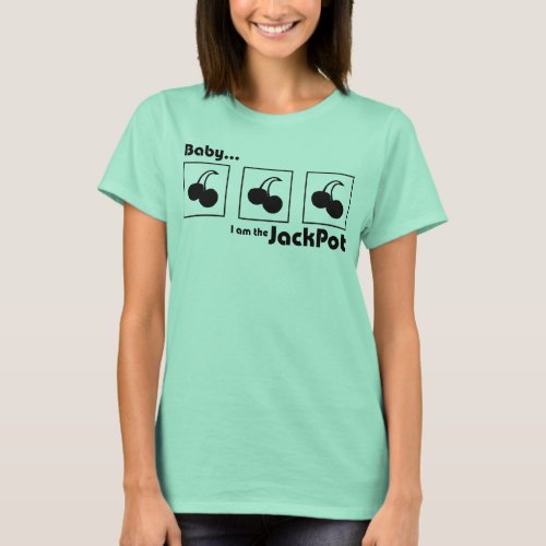 Jackpot Graphic Ringer T_Shirt