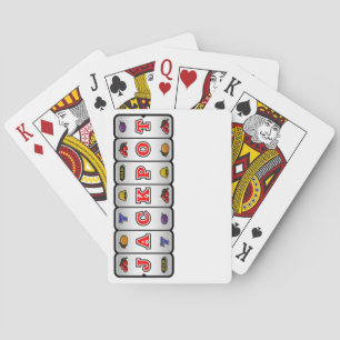 Jackpot Slot Machine Playing Cards (light)