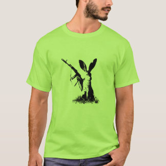 Jackrabbit with AK-74 Kalashnikov T-Shirt
