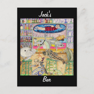 Jack's Bar, or "The One Who Didn't Get Away" Postcard