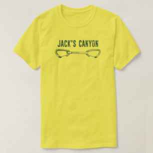 Jack's Canyon Arizona Rock Climbing Quickdraw T-Shirt
