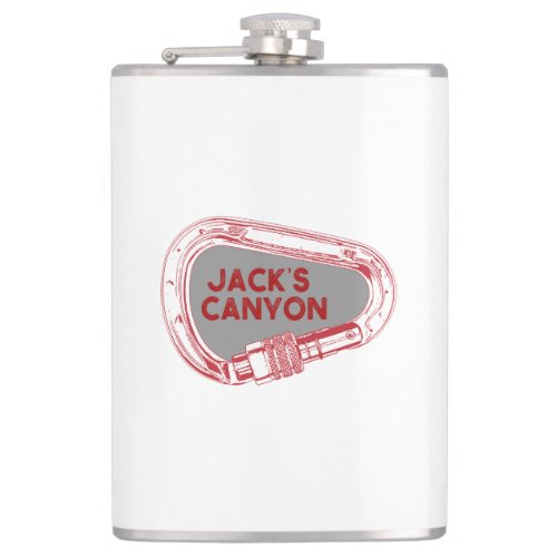 Jacks Canyon Climbing Carabiner Flask