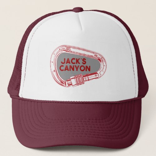 Jacks Canyon Climbing Carabiner Trucker Hat