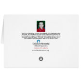 Jack's Hand Ornament Cards (Back Horizontal)