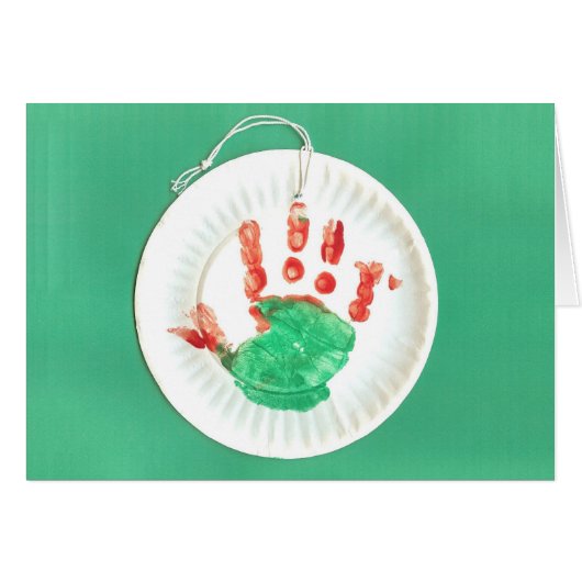 Jack's Hand Ornament Cards (Front Horizontal)