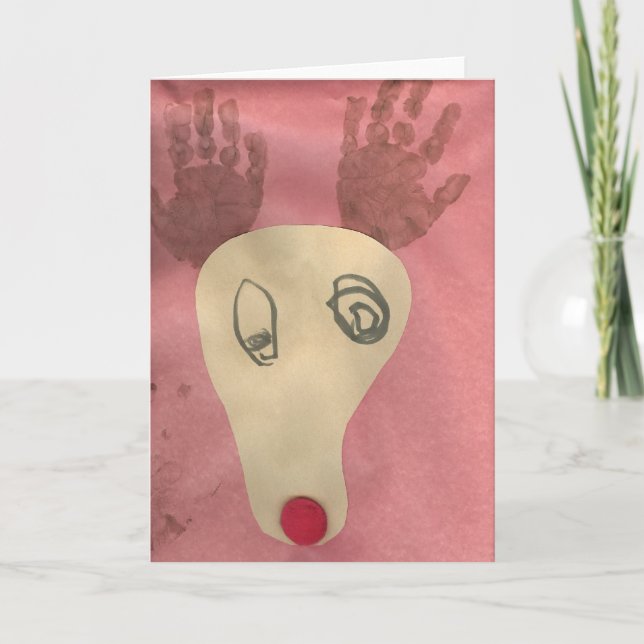 Jack's Reindeer Holiday Card (Front)