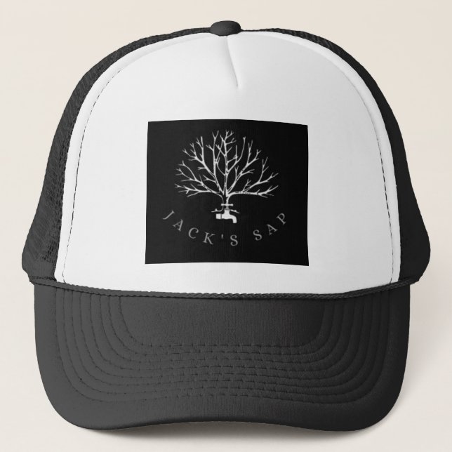 Jack's Sap Hat - Black  (Front)