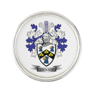 Jackson Coat of Arms Pin