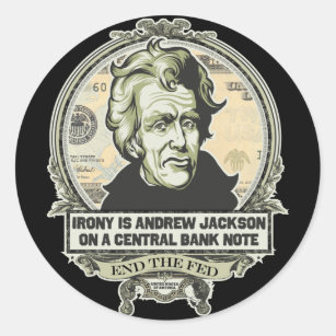 Jackson End the Fed Stickers Set