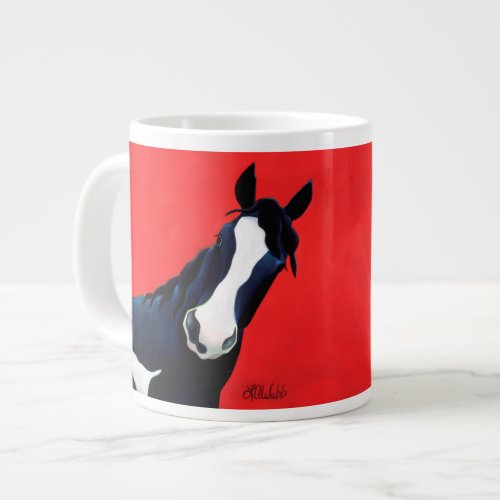 Jackson Fine Art Horse Mug by Leslie Anne Webb