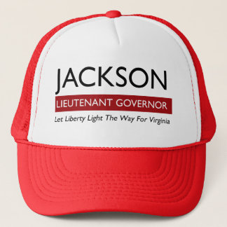 Jackson For Lt Gov Logo Hat