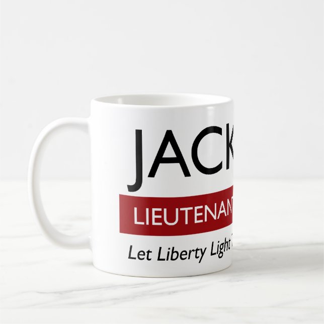 Jackson for Lt. Governor Mug (Left)