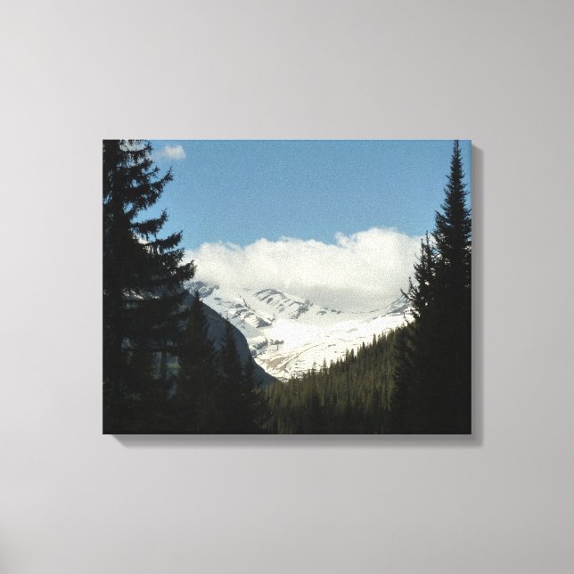 Jackson Glacier Overlook at Glacier National Park Canvas Print (Front)