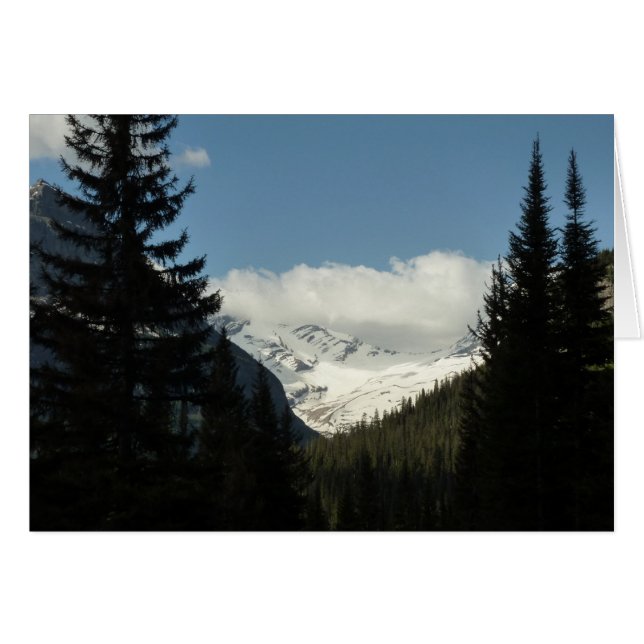 Jackson Glacier Overlook at Glacier National Park Cards (Front Horizontal)