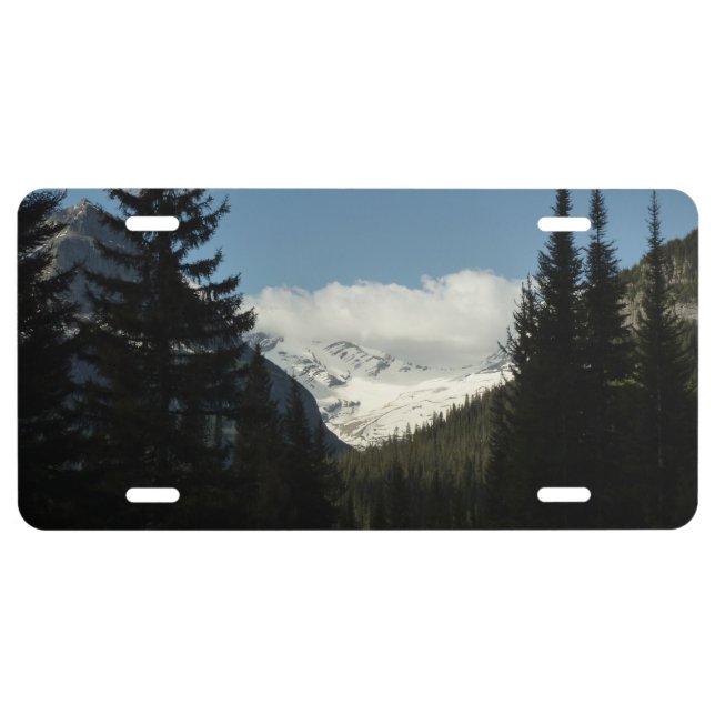 Jackson Glacier Overlook at Glacier National Park License Plate (Front)