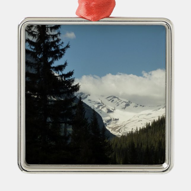 Jackson Glacier Overlook at Glacier National Park Metal Ornament (Front)